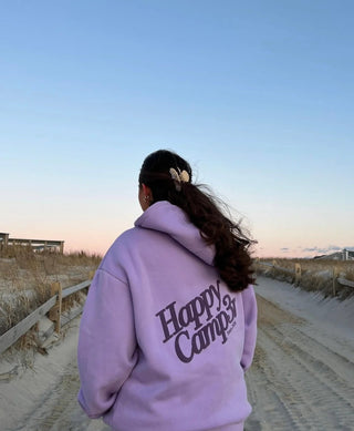 Happy Camp3r Grape Puff Series Hoodie