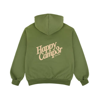 Happy Camp3r Hunter Green Puff Series Hoodie