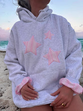 Load image into Gallery viewer, Star Lux Striped Hoodie
