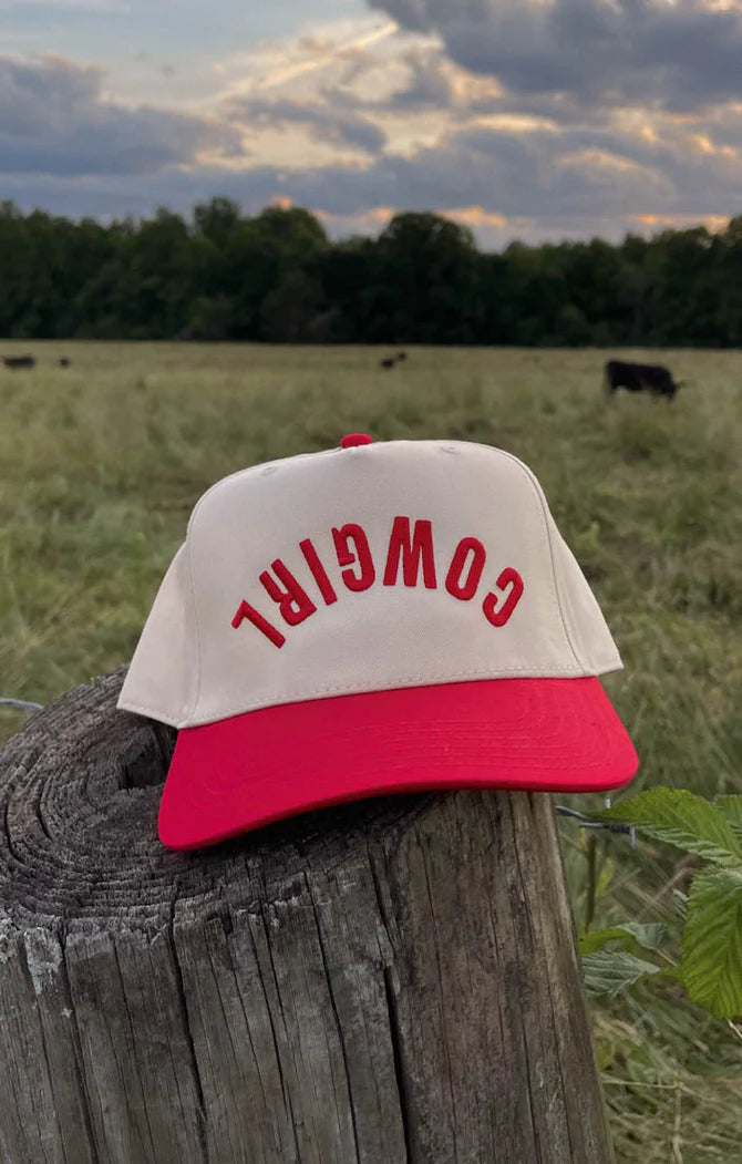 “Cowgirl” Embroidered Trucker Hat