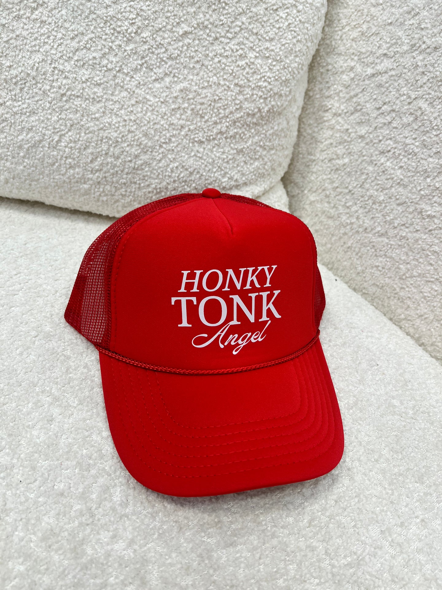 “Honky Tonk Angel” Trucker Hat