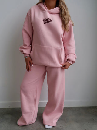 Happy Camp3r Puff Series Sweatpants - Light Pink