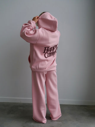 Happy Camp3r Puff Series Sweatpants - Light Pink