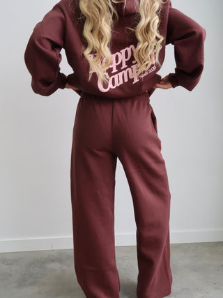 Happy Camp3r Puff Series Hoodie - Espresso