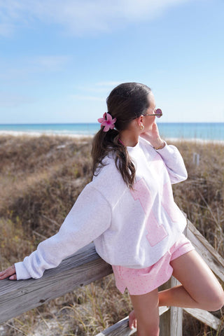 Light Pink Polka Dot Shorts