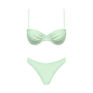 Sage Green Underwire Bikini Top