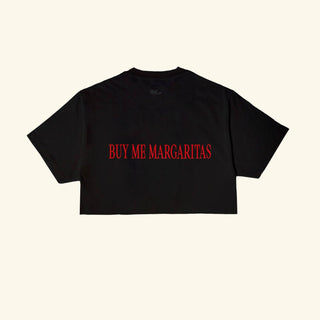 Buy Me Margs Crop - Black