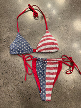 Load image into Gallery viewer, American Flag Bikini Bottoms
