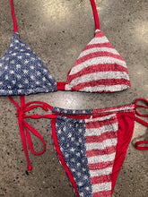 Load image into Gallery viewer, American Flag Bikini Bottoms
