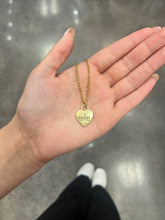 Load image into Gallery viewer, Upcycled Designer Gucci Heart Necklace
