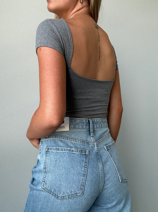 Open Back Tee