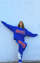 Load image into Gallery viewer, The Mayfair Group “Empathy Always” Cobalt Sweatpants
