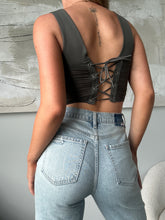Load image into Gallery viewer, Structured Corset With Lace Up Back
