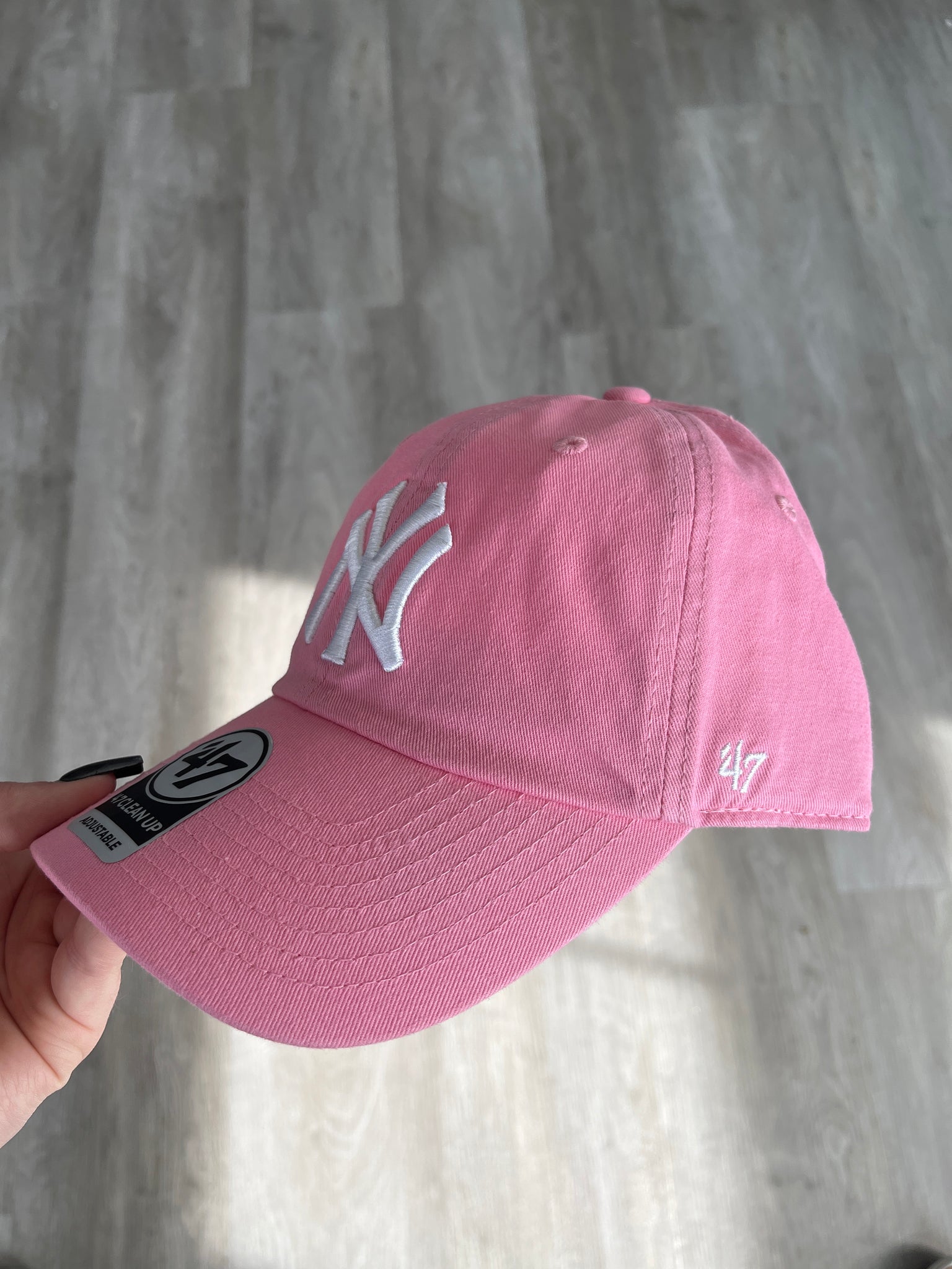 Pink and White New York Yankees '47 Brand Baseball Hat – Drift Clothing Co.