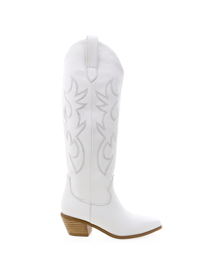 Billini Urson White Cowgirl Boots