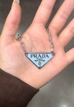 Load image into Gallery viewer, Upcycled Designer Prada Necklace
