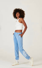 Load image into Gallery viewer, The Mayfair Group Angel Number Blue Joggers
