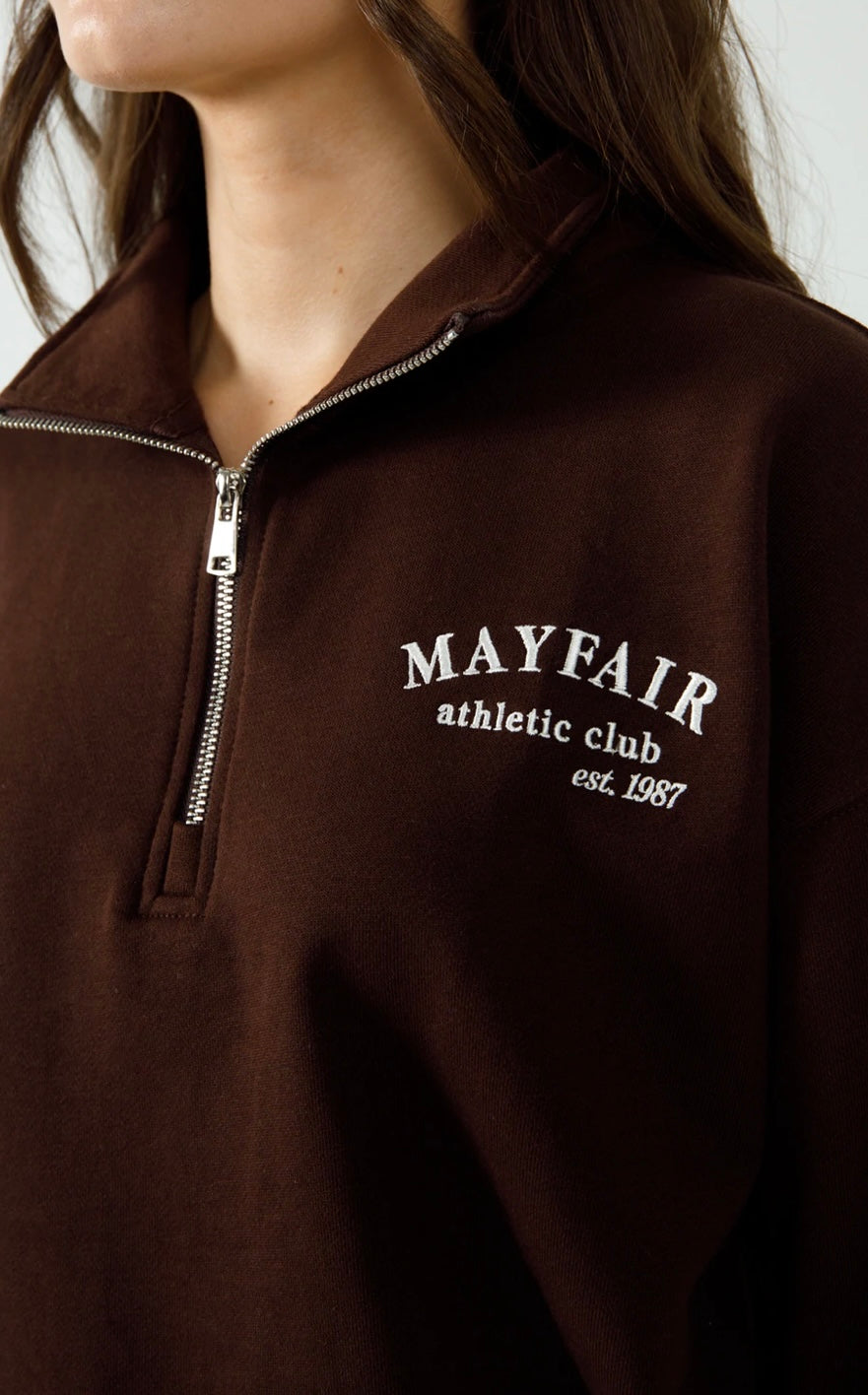 The Mayfair Group “Athletic Club” Quarter Zip