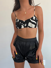 Load image into Gallery viewer, Sporty Faux Leather Shorts
