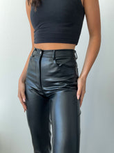 Load image into Gallery viewer, Slim Fit Faux Leather Pants
