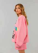Load image into Gallery viewer, The Mayfair Group “Your Emotions Are Valid” Pink Crewneck

